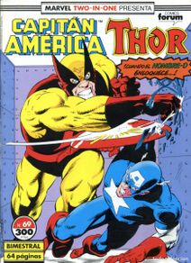 Comics : MARVEL TWO-IN-ONE nº 69 PRESENTA: CAPITÁN AMÉRICA · THOR - FORUM 1991